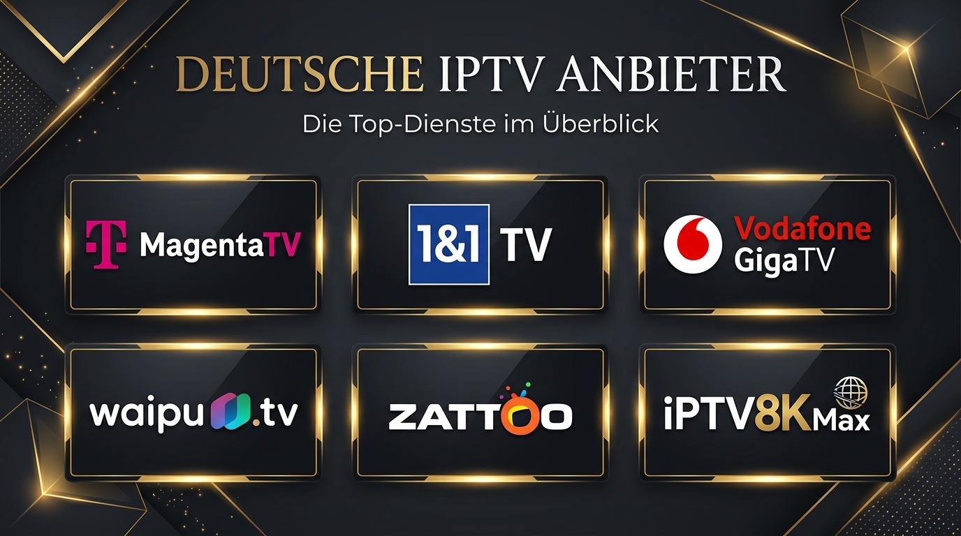 IPTV Anbieter Vergleich 2026 Deutschland