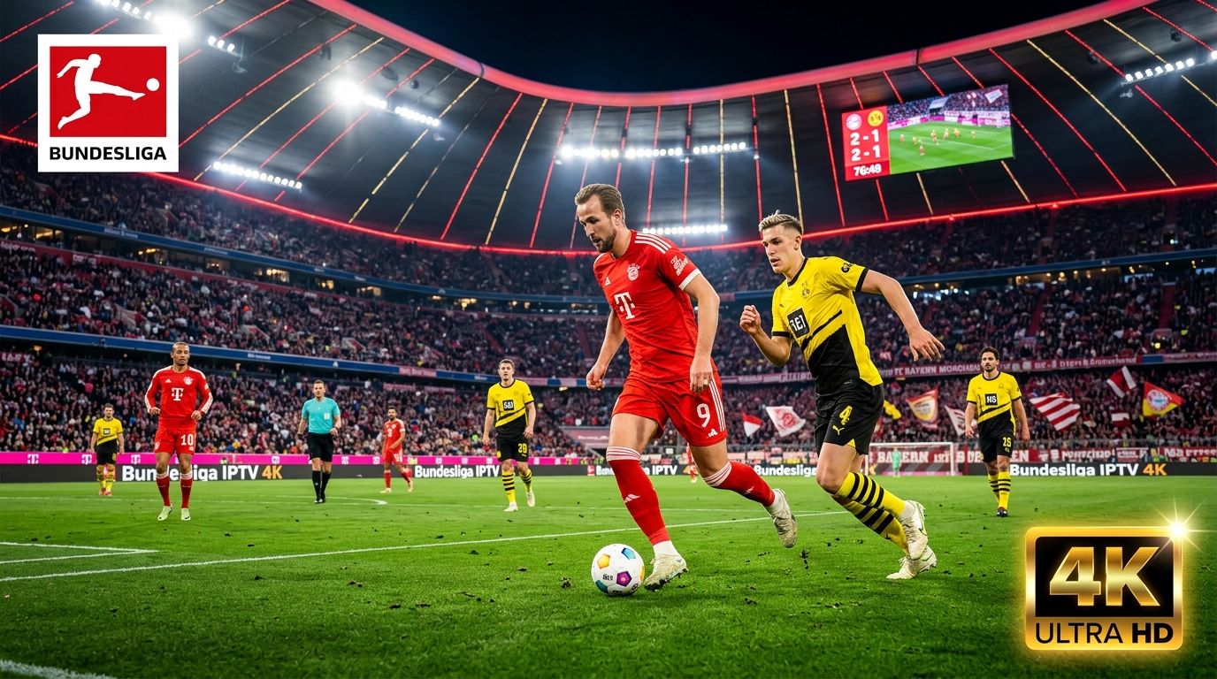 IPTV Subscription Bundesliga 4K Streaming