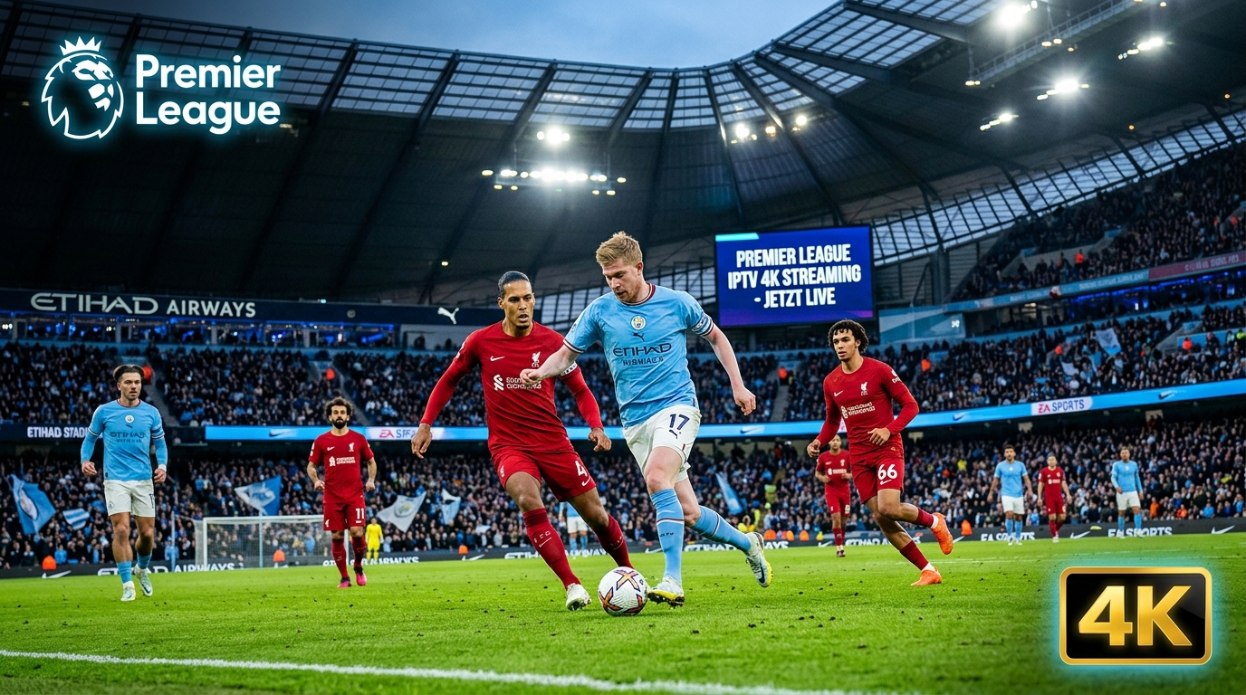 IPTV Subscription Premier League 4K Streaming