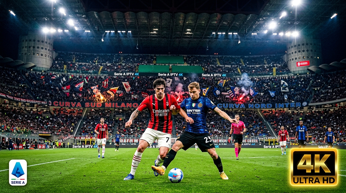 IPTV Subscription Serie A 4K Streaming