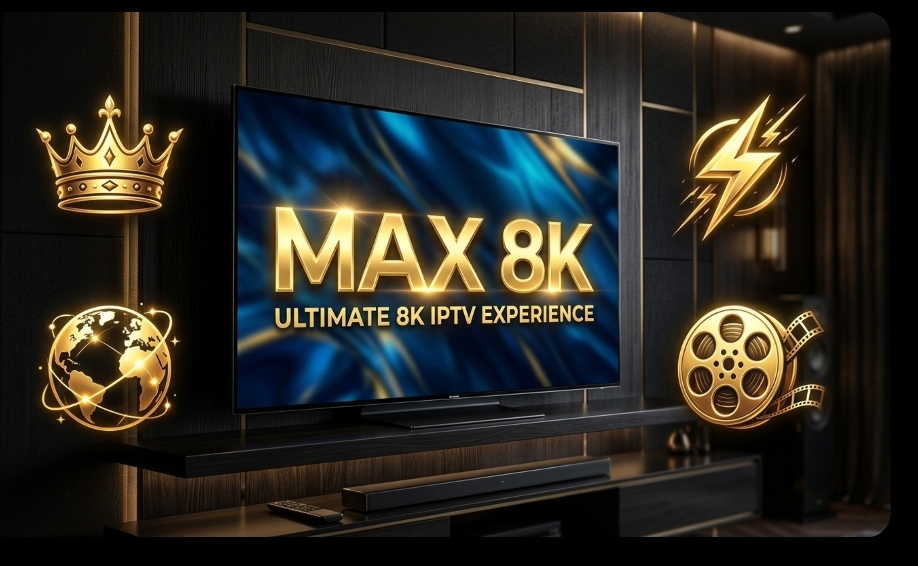 Max 8K IPTV Premium Streaming Service