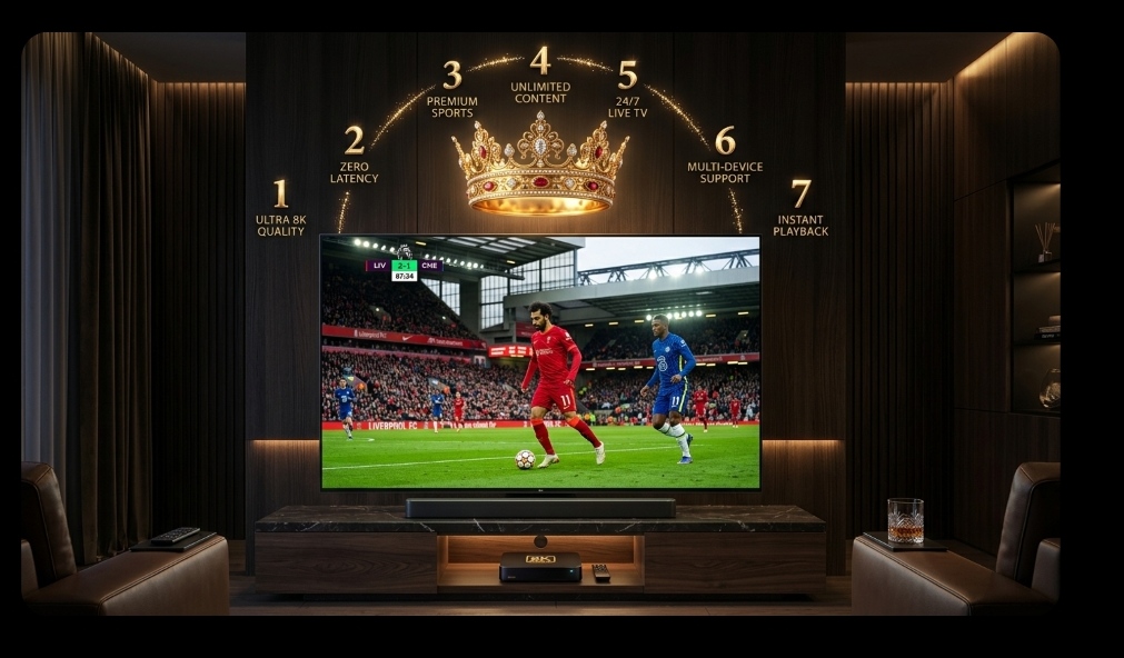 Premium 8K IPTV reasons