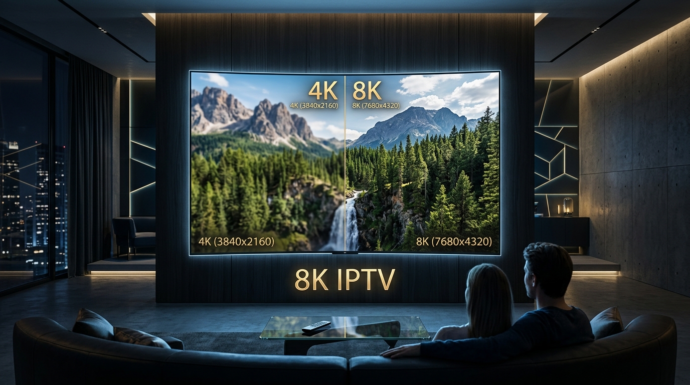 8K IPTV future of streaming