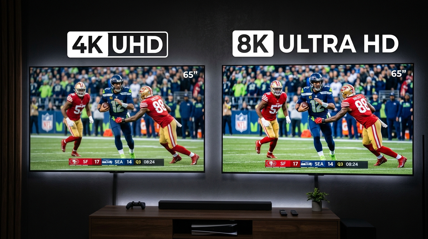 8K IPTV vs 4K IPTV comparison