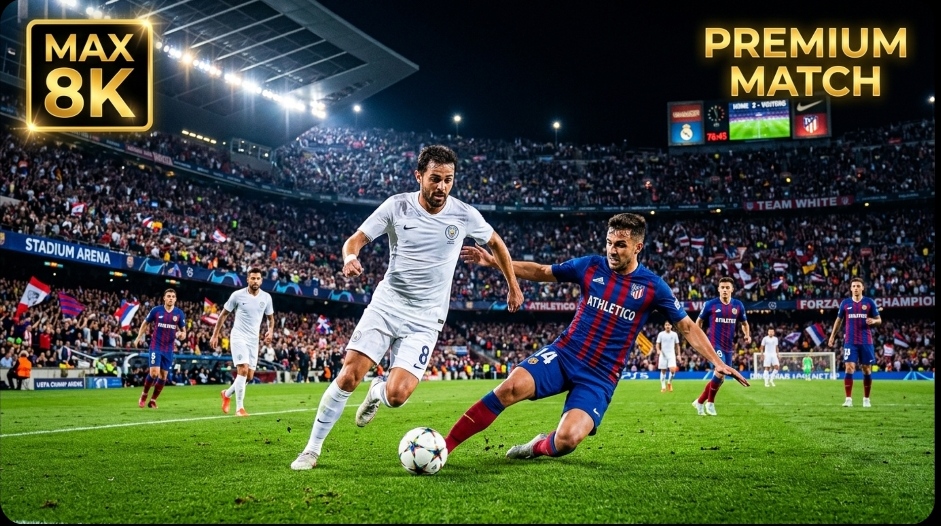 El Clásico in 8K Quality