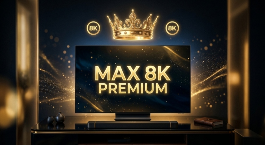 Max 8K Premium IPTV – Ultimatives 8K Streaming-Erlebnis