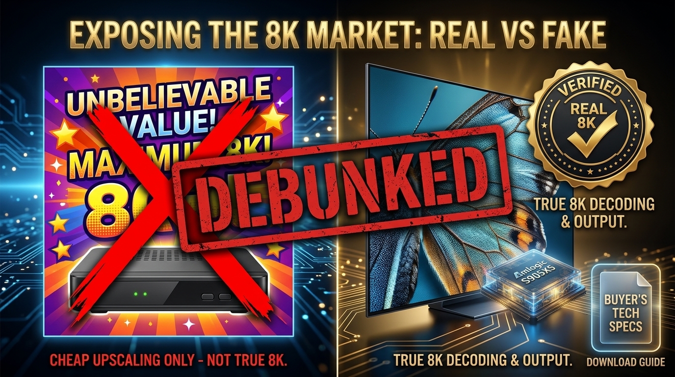 Maximum 8K marketing debunked