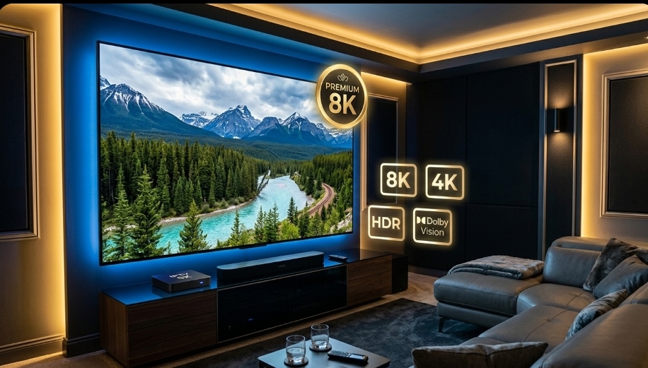 Premium 8K IPTV Streaming