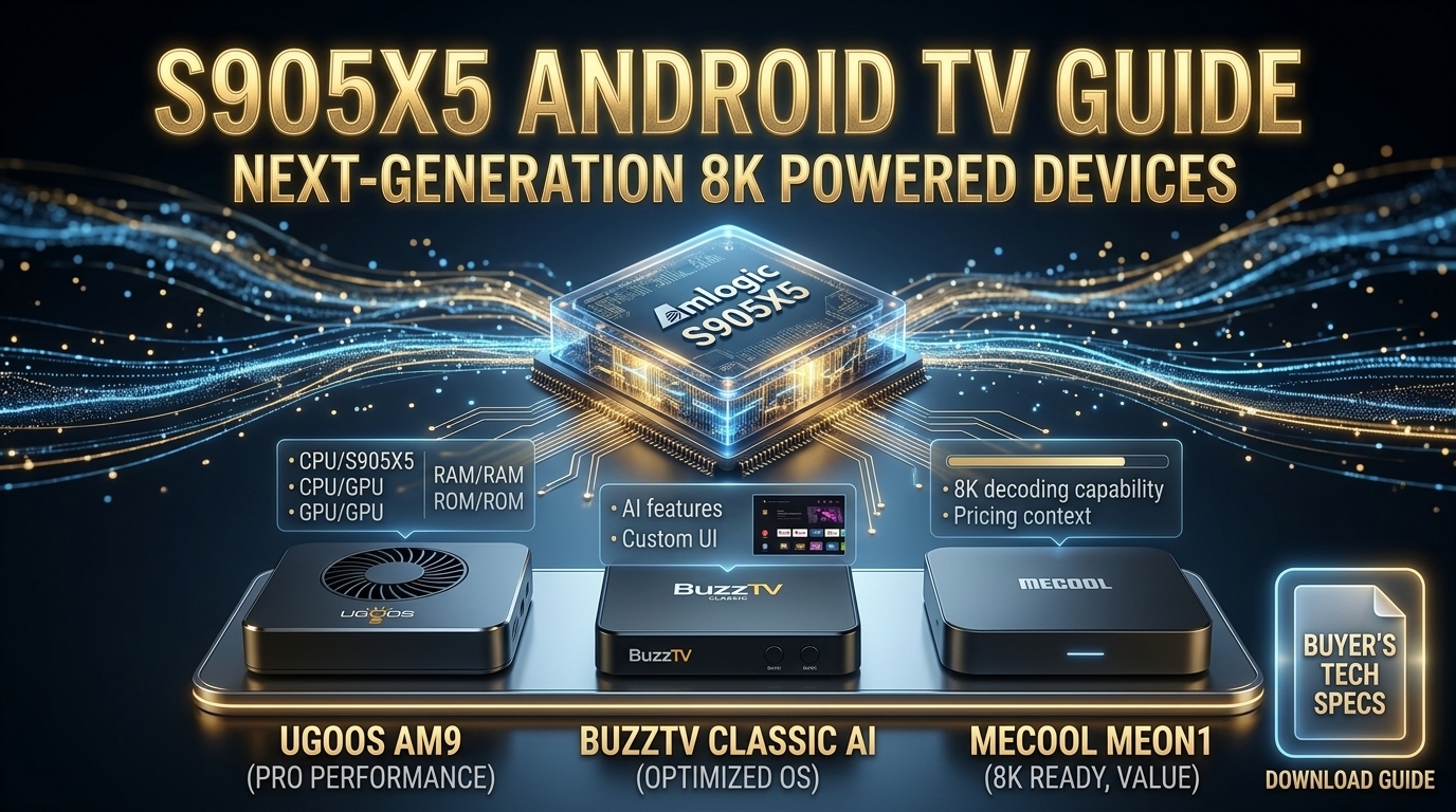 How to choose an Android TV box with S905X5