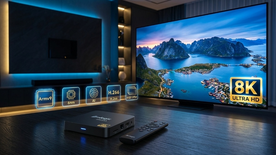 Amlogic S905X5 TV Box for Ultra-HD Streaming