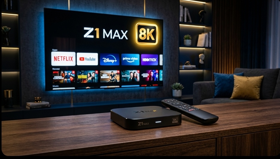Z1 Max 8K Android 15 TV Box Review